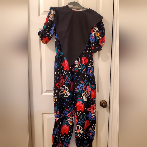 Vintage floral jumpsuit - Picture 2 of 3